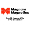 Magnum ProMag Printable Roll - 24" X 25' X 0.30mil - White 