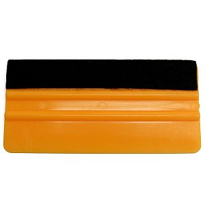 6" Plastic Squeegee with Felt <br> <br>