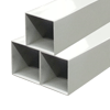 White Aluminum Sign Post, Square 6" x 6" x 8' x .150"