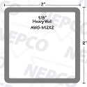 Aluminum Tubing, Square (2" x 2" x 1/8")