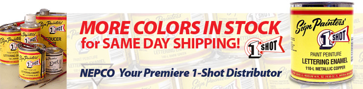 1 Shot Lettering Enamel Color Chart