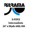 Ritrama 3-9292 - Intermediate Printable-Removable Matte Vinyl (24" x 50yds)