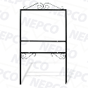 Real Estate Frame, Bottom Ryder (18"h x 24"w) Black Scroll