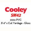 8'-6" x Cut Yardage - Gloss (Cooley Seamless SM42)