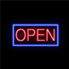 "Open" Neon Sign - (17" x 41")