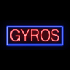 "Gyros" Neon Sign - (10" x 31")