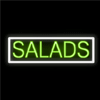 "Salads" Neon Sign - (10" x 30")