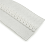 White #5 Vislon Polyester Tape - 100m Roll