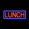"Lunch" Neon Sign - (10" x 32")