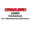 Oraguard 250AS - Skid Resistant PVC Laminating Film (36" x 50yd)