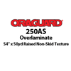 Oraguard 250AS - Skid Resistant PVC Laminating Film (54" x 50yd)