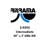 Ritrama 3-9292 - Intermediate Printable-Removable Matte Vinyl (30" x 5' 6mil RA)