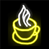 Coffee Cup Graphic Neon Sign - (18" x 24")