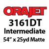 Orajet 3161DT - Matte Low Temperature Soft Calendared PVC Digital Media (54" x 25yd)