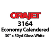 Orajet 3164 - Gloss White Soft Calendered PVC Digital Media (30" x 50yd)