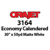 Orajet 3164 - Matte White Soft Calendered PVC Digital Media (30" x 50yd)
