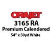 Orajet 3165RA - Intermediate Grade Calendered Digital Media with RapidAir Technology (54" x 50yd)