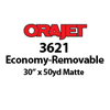 Orajet 3621 - Matte Soft Calendered PVC Digital Media (30" x 50yd)