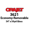 Orajet 3621 - Gloss Soft Calendared PVC Digital Media (54" x 50yd)