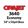 Orajet 3640 - Gloss Soft Calendered PVC Digital Media (54" x 50yd)
