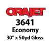 Orajet 3641 - Gloss Soft Calendered PVC Digital Media (30" x 50yd)