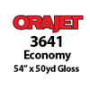 Orajet 3641 - Gloss Soft Calendered PVC Digital Media (54" x 50yd)