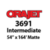 Orajet 3691 - Matte Intermediate Grade Calendered PVC Digital Media (54" x 164')