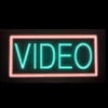 "Video" Neon Sign - (10" x 30")