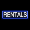 "Rentals" Neon Sign - (10" x 36")