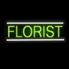 "Florist" Neon Sign - (10" x 31")