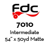 FDC 7010 - Intermediate Matte Overlaminate (54" x 50yd)