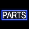 "Parts" Neon Sign - (10" x 27")