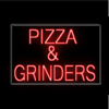"Pizza & Grinders" Neon Sign - (26" x 36")