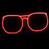Sunglasses Graphic Neon Sign - (17" x 43")