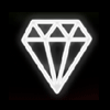 Diamond Graphic Neon Sign - (16" x 21")