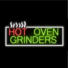 "Hot Oven Grinders" Neon Sign - (30" x 36")