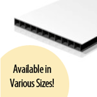 Alumalite - 5' x 10' x 1/4" (White) Double-Face