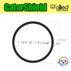 GatorShield, Galvanized Steel Tubing, Round (1.149" ID  x 14 gauge) 24' Lengths