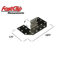 FastClip #3 - Aluminum Sign/Awning Bracket