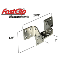 FastClip #8 - Aluminum Sign/Awning Bracket