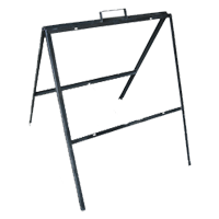 Real Estate Frame, Folding A-Frame (18" x 24") Black