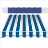 Recacril Acrylic Awning Fabric, Blue/White (47" x Cut Yardage) Stripes