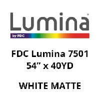 FDC Lumina 7501, White Matte (54" x 40YD)