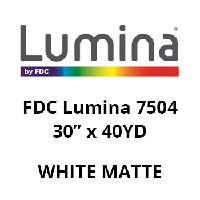 FDC Lumina 7504, White Matte (30" x 40YD)