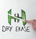 Multishield Dry Erase Board - 4' x 8' x 1/8'