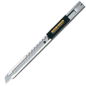 OLFA SVR2 Auto Lock Stainless Steel Professional Knife