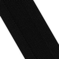 Recacril Acrylic Awning Binding Fabric, Black (1" x 100 yds - TET)