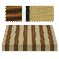 Recacril Acrylic Awning Fabric, Lorca (47" x 65yd) Stripes