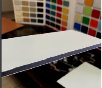 Alumanate Aluminum Composite Panel Lite - White/White Dig 4'x8'x3m