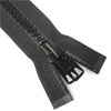 Black #10 - 60" Vislon Zipper - Double Pull (Sold Individually)